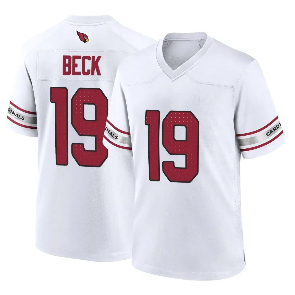 Punc A.Cardinals #19 Carson Beck Player White Home Game Stitched Jerseys