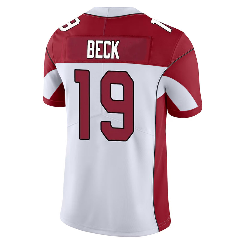 Punc A.Cardinals #19 Carson Beck Player White Vapor Limited Home Game Stitched Jerseys