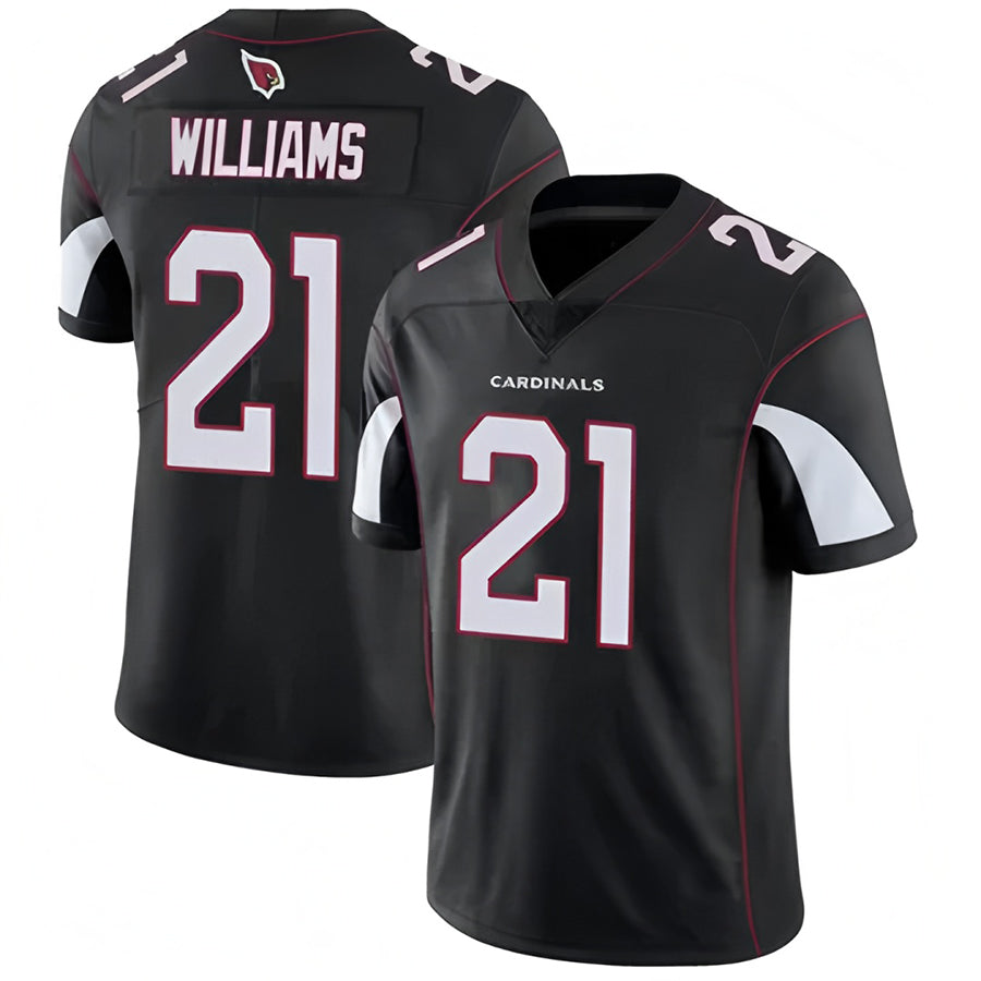 Punc A.Cardinals #21 Garrett Williams Player Black Vapor Untouchable Elite Stitched Jerseys