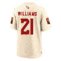 Punc A.Cardinals #21 Garrett Williams Player Cream Rivalries Collection Game Stitched Jerseys