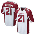 Punc A.Cardinals #21 Garrett Williams Player White Cardinal Home Game Stitched Jerseys