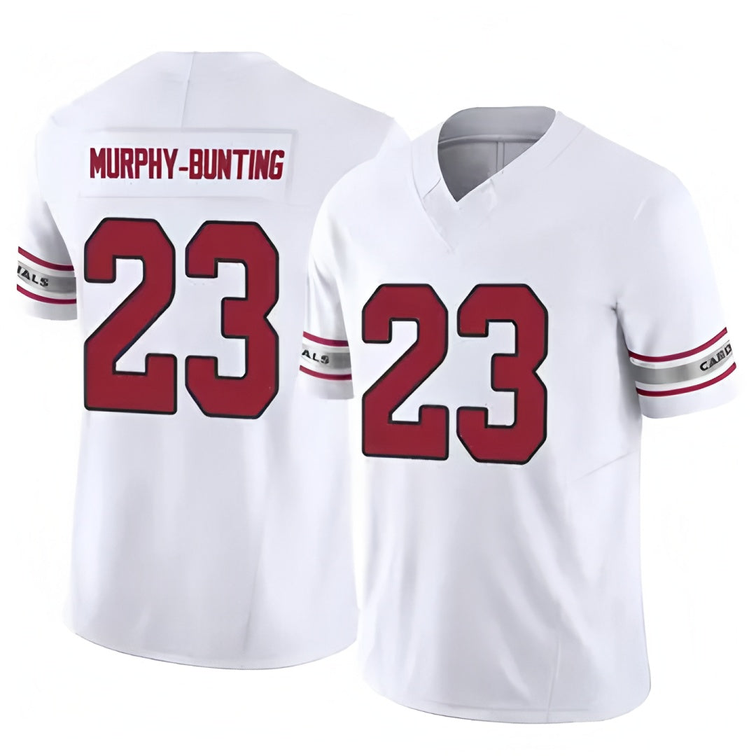 Punc A.Cardinals #23 Sean Murphy-Bunting Player White Limited Home Game Stitched Jerseys