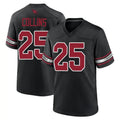 Punc A.Cardinals #25 Zaven Collins Player Black Game Home Stitched Jerseys