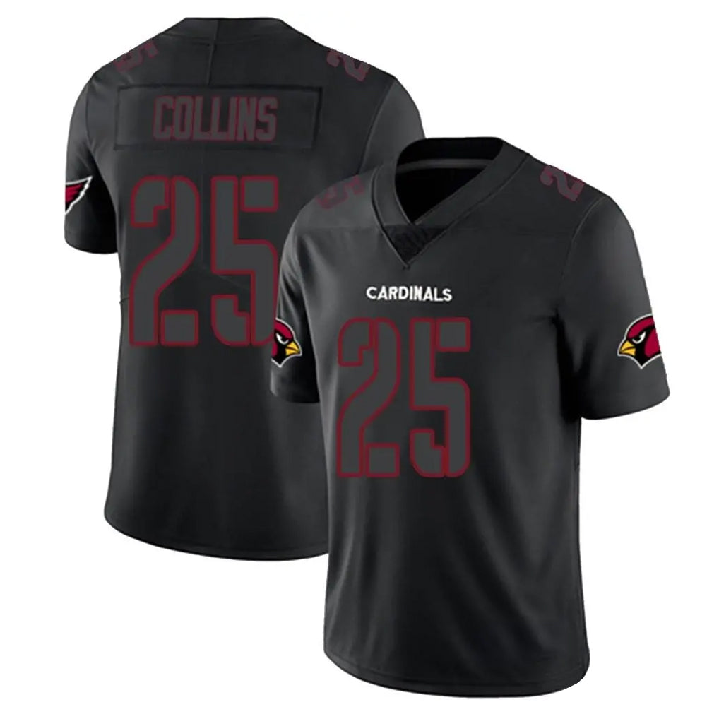 Punc A.Cardinals #25 Zaven Collins Player Black Impact Limited Home Game Stitched Jerseys