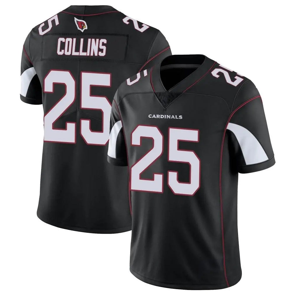 Punc A.Cardinals #25 Zaven Collins Player Black Vapor Limited Home Game Stitched Jerseys