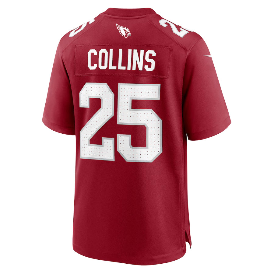 Punc A.Cardinals #25 Zaven Collins Player Cardinal Home Game Stitched Jerseys