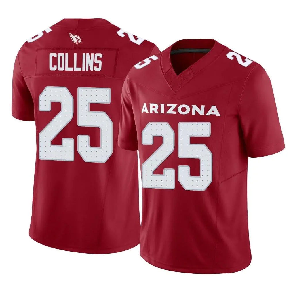 Punc A.Cardinals #25 Zaven Collins Player Cardinal Vapor F.U.S.E. Limited Home Game Stitched Jerseys