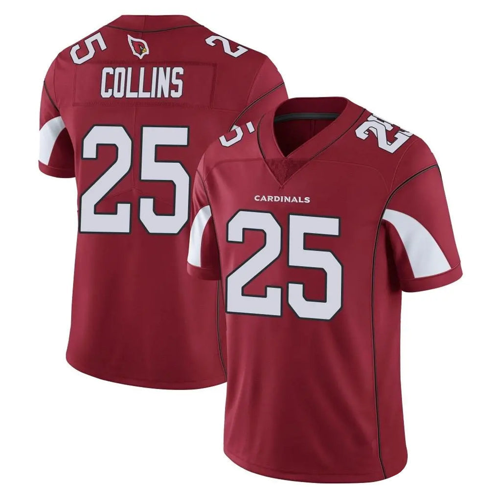 Punc A.Cardinals #25 Zaven Collins Player Cardinal Vapor Limited Home Game  Stitched Jerseys