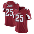 Punc A.Cardinals #25 Zaven Collins Player Cardinal Vapor Limited Home Game  Stitched Jerseys