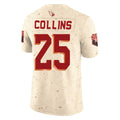 Punc A.Cardinals #25 Zaven Collins Player Cream Rivalries Collection Vapor Limited Home Game Stitched Jerseys
