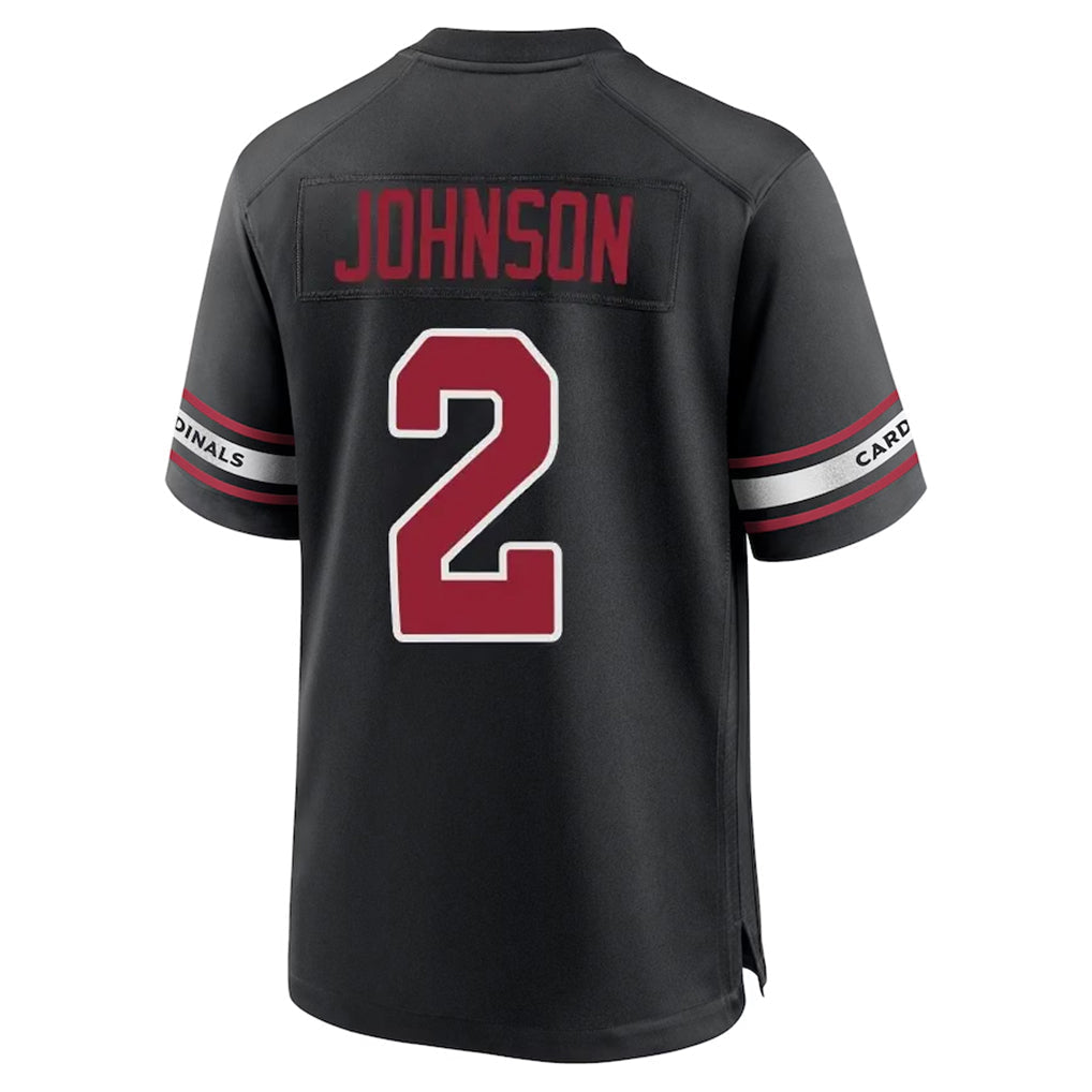 Punc A.Cardinals #2 Will Johnson Player Black Alternate Game Stitched Jerseys