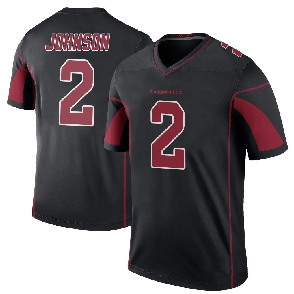 Punc A.Cardinals #2 Will Johnson Player Black Color Rush Vapor Limited Untouchable Stitched Jerseys
