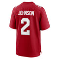 Punc A.Cardinals #2 Will Johnson Player Cardinal Limited Home Game Stitched Jerseys
