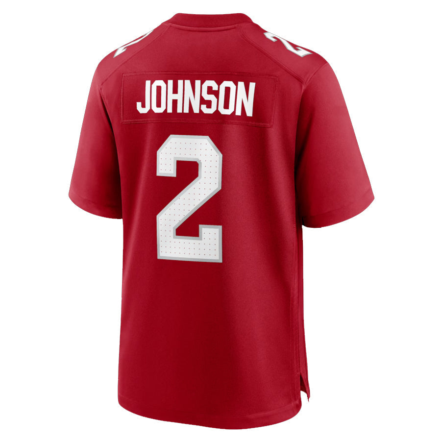 Punc A.Cardinals #2 Will Johnson Player Cardinal Limited Home Game Stitched Jerseys