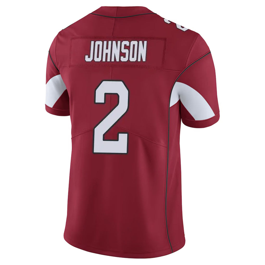 Punc A.Cardinals #2 Will Johnson Player Cardinal Vapor Limited Home Game  Stitched Jerseys