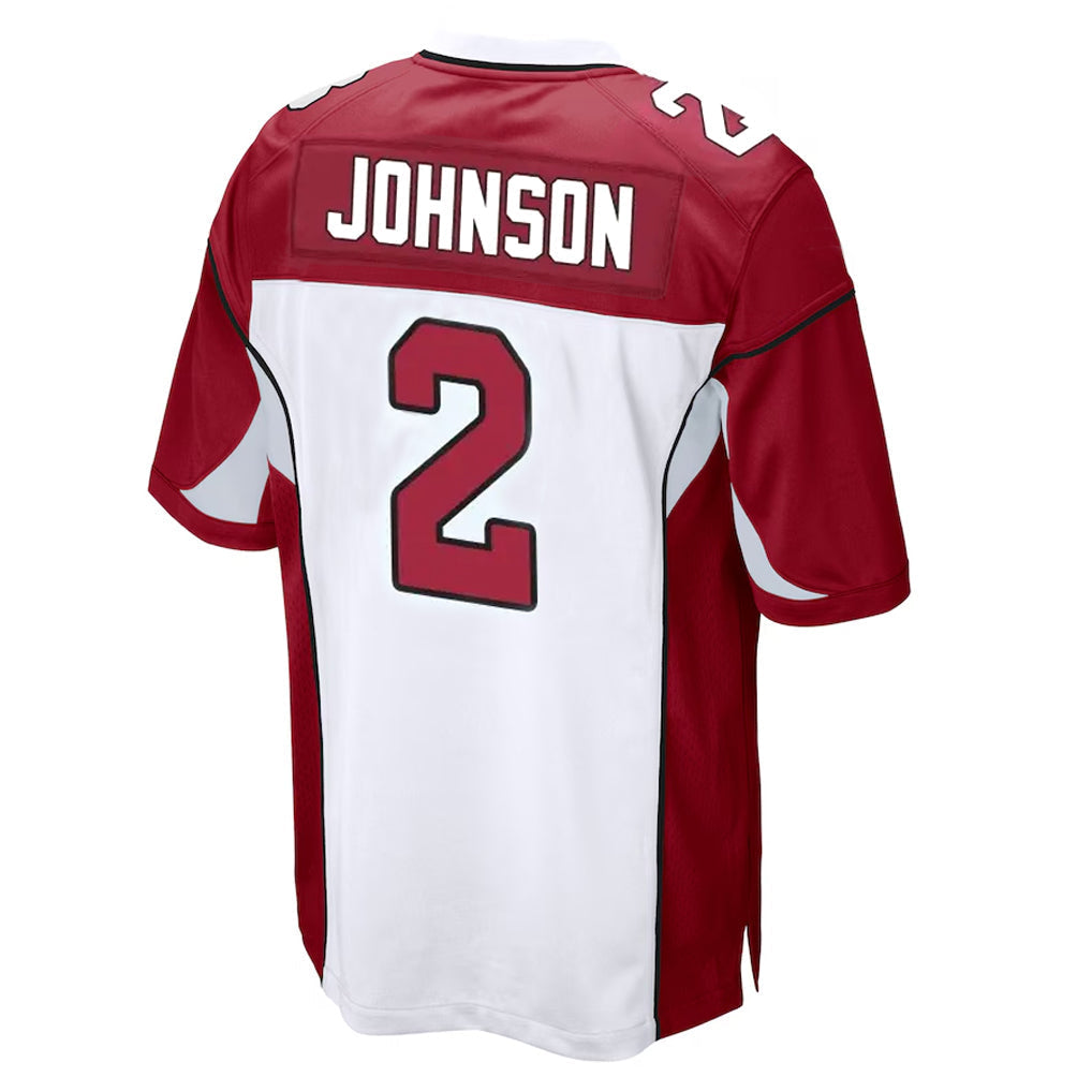 Punc A.Cardinals #2 Will Johnson Player White Cardinal Home Game Stitched Jerseys