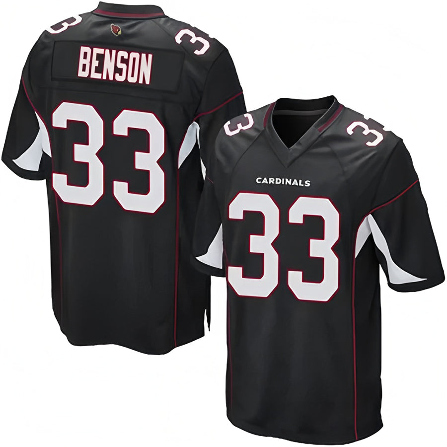 Punc A.Cardinals #33 Trey Benson Player Black Alternate Game Stitched Jerseys