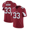 Punc A.Cardinals #33 Trey Benson Player Cardinal Vapor Limited Home Game  Stitched Jerseys