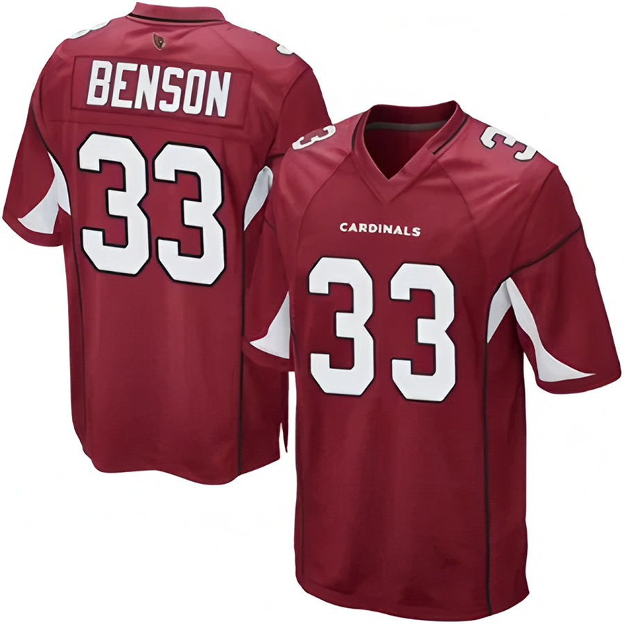 Punc A.Cardinals #33 Trey Benson Player Game Stitched Stitched Jerseys