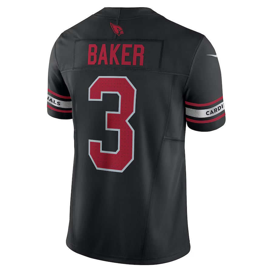 Punc A.Cardinals #3 Budda Baker Player Black Vapor F.U.S.E. Limited Stitched  Jerseys