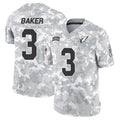 PuncA.Cardinals #3 Budda Baker Player Camo Salute to Service Limited Stitched Jerseys