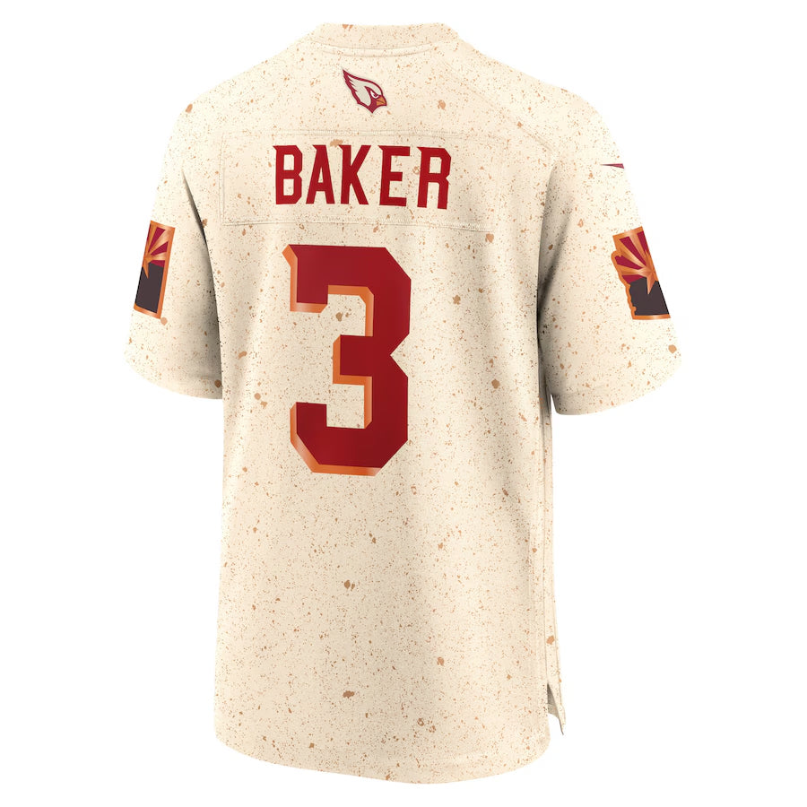 Punc A.Cardinals #3 Budda Baker Player Rivalries Collection Game Stitched  Jerseys