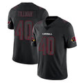 Punc A.Cardinals #40 Pat Tillman Player Black Impact Limited Home Game Stitched Jerseys