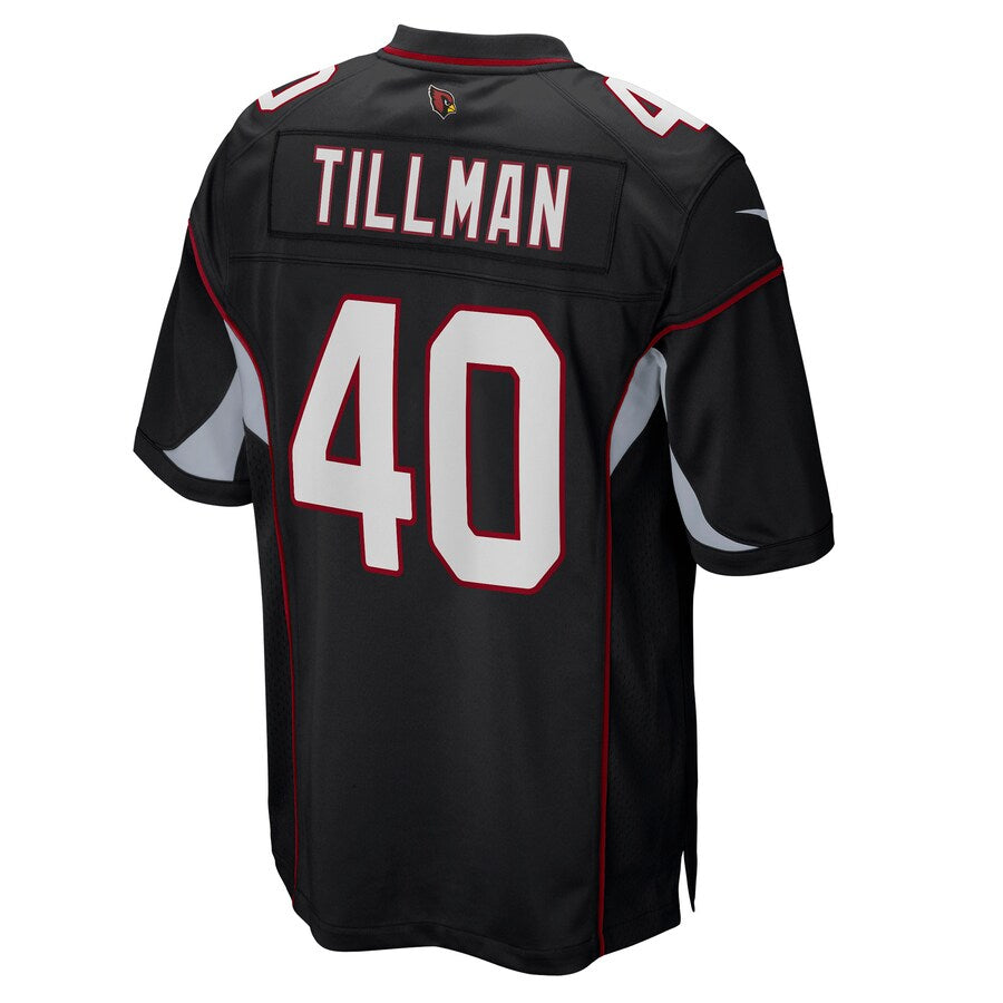 Punc A.Cardinals #40 Pat Tillman Player Black Alternate Game Stitched  Jerseys