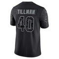 Punc A.Cardinals #40 Pat Tillman Player Black RFLCTV Limited Stitched Jerseys