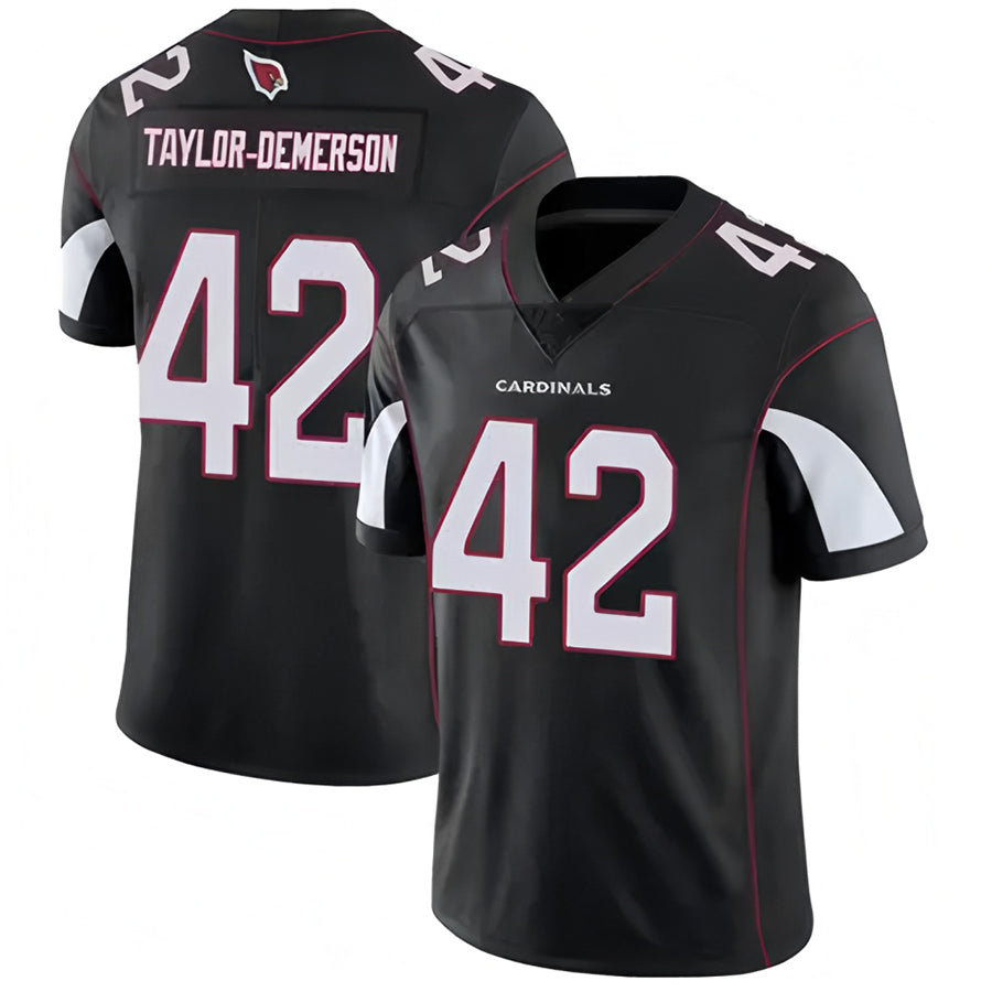 Punc A.Cardinals #42 Dadrion Taylor-Demerson Player Black Limited Stitched Jerseys