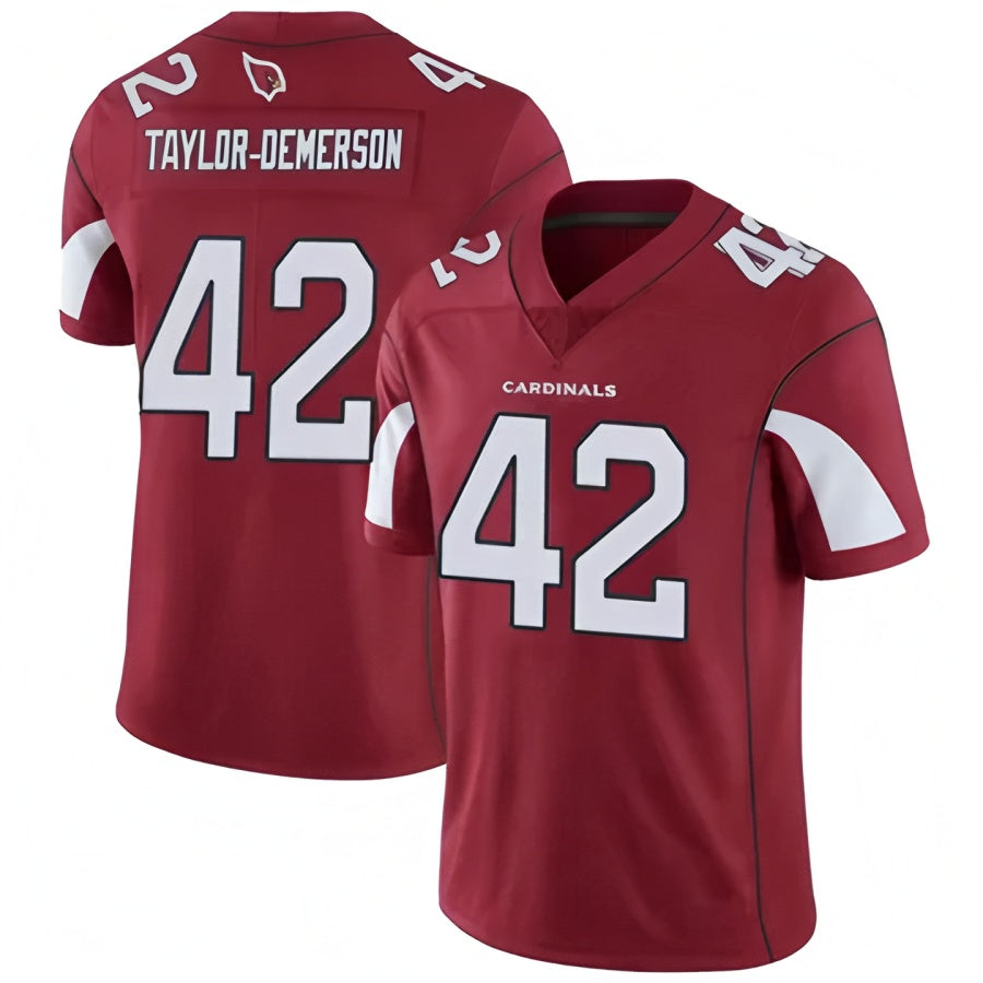Punc A.Cardinals #42 Dadrion Taylor-Demerson Player Red Limited Stitched Jerseys