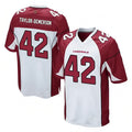 Punc A.Cardinals #42 Dadrion Taylor-Demerson Player Whtie Game Stitched Jerseys