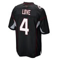 Punc A.Cardinals #4 Jeremiyah Love Player Black Alternate Game Stitched Jerseys
