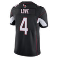 Punc A.Cardinals #4 Jeremiyah Love Player Black Vapor Limited Home Game Stitched Jerseys