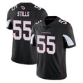 Punc A.Cardinals #55 Dante Stills Player Black Vapor Limited Home Game Stitched Jerseys