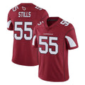Punc A.Cardinals #55 Dante Stills Player Cardinal Vapor Limited Home Game  Stitched Jerseys