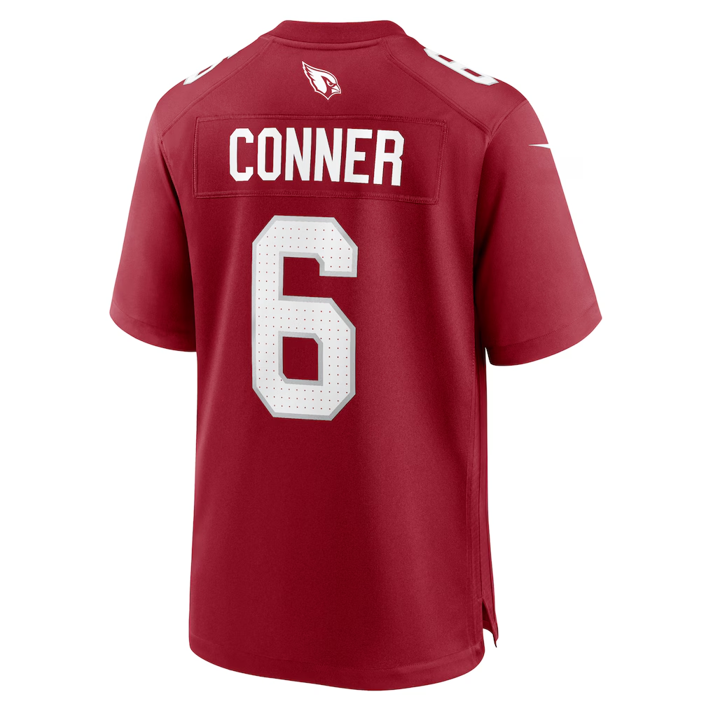 Punc A.Cardinals #6 James Conner Cardinal Home Game Stitched Jerseys