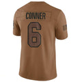 Punc A.Cardinals #6 James Conner Player Brown Limited Salute To Service Game Stitched Jerseys