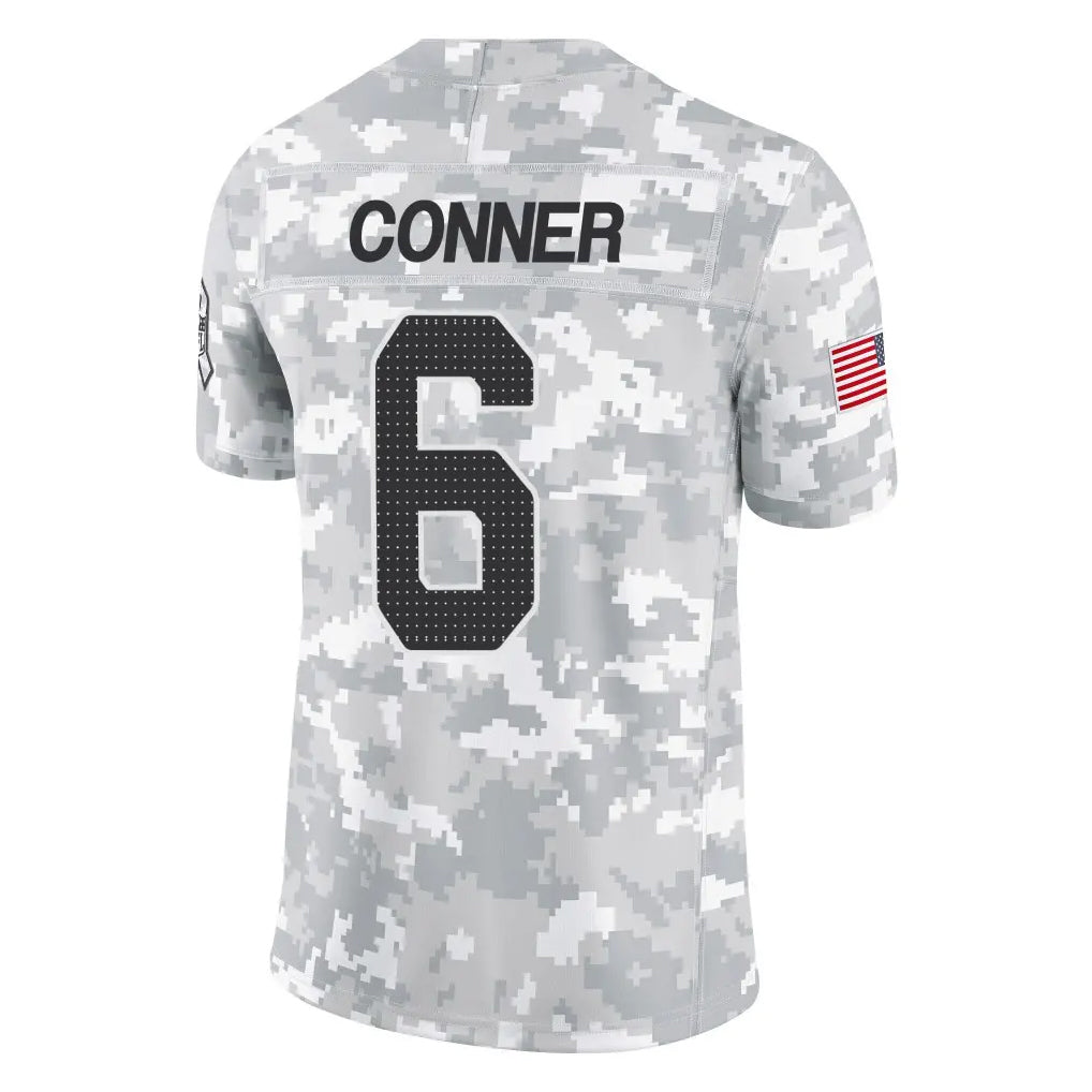 Punc A.Cardinals #6 James Conner Player Camo Salute to Service Limited Home Stitched Jerseys