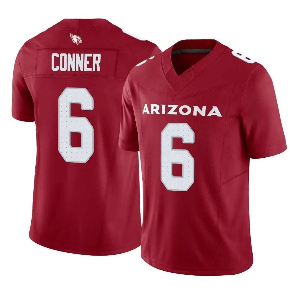 Punc A.Cardinals #6 James Conner Player Cardinal Vapor F.U.S.E. Limited Home Game Stitched Jerseys