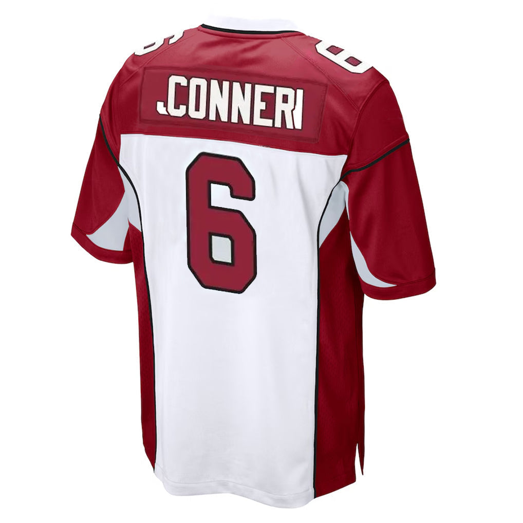 Punc A.Cardinals #6 James Conner Player White Cardinal Home Game Stitched Jerseys