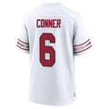 Punc A.Cardinals #6 James Conner Player White Home Game Stitched Jerseys