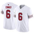 Punc A.Cardinals #6 James Conner Player White Vapor F.U.S.E. Limited Home Game Stitched Jerseys