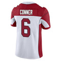 Punc A.Cardinals #6 James Conner Player White Vapor Limited Home Game Stitched Jerseys