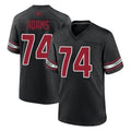 Punc A.Cardinals #74 Isaiah Adams Player Black Alternate Game Stitched Jerseys