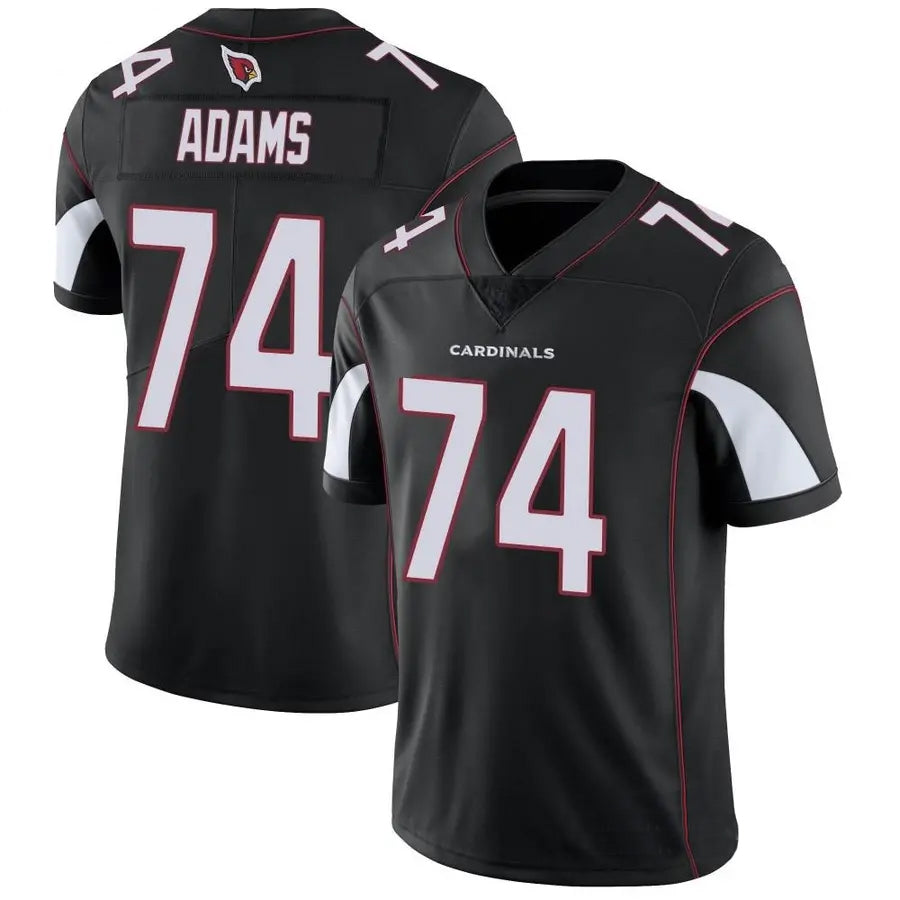 Punc A.Cardinals #74 Isaiah Adams Player Black Vapor Limited Stitched Jerseys