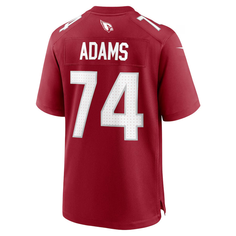 Punc A.Cardinals #74 Isaiah Adams Player Cardinal Home Game Stitched Jerseys