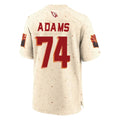 Punc A.Cardinals #74 Isaiah Adams Player Cream Rivalries Collection Game Stitched Jerseys