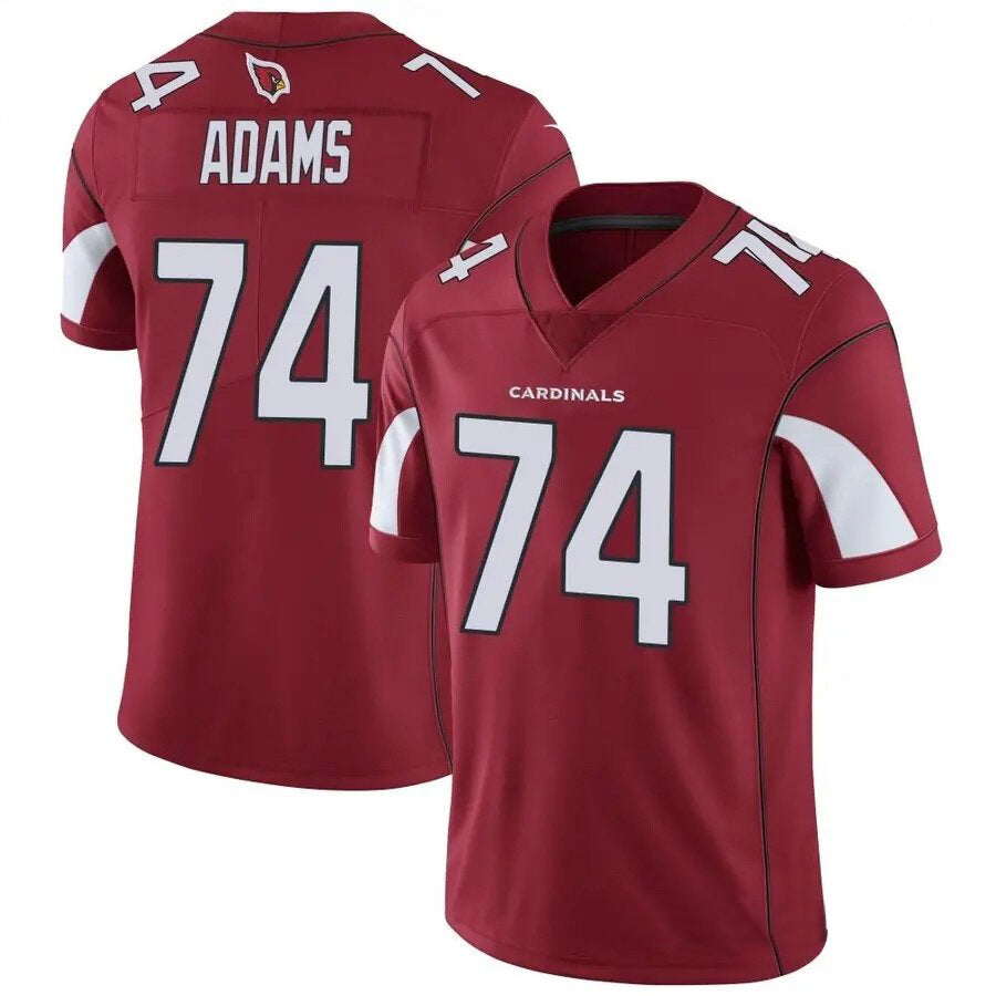 Punc A.Cardinals #74 Isaiah Adams Player Red Game Stitched Jerseys