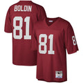 Punc A.Cardinals #81 Anquan Boldin Player Mitchell & Ness Cardinal Legacy Replica Stitched Jerseys